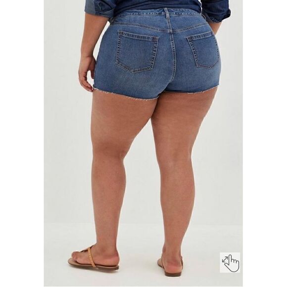 TORRID 3.5” STRETCH HIGH-RISE SHORT SZ 20 - Picture 3 of 6